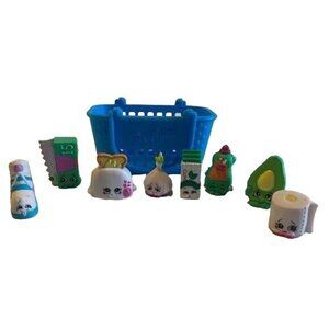 Title  Shopkins Season 2 Lot Figures Blue Basket Cute Collectible Toys